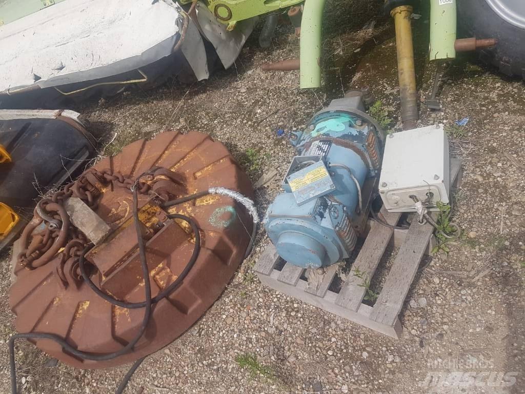  KWSH 12.5 Kiti naudoti statybos komponentai