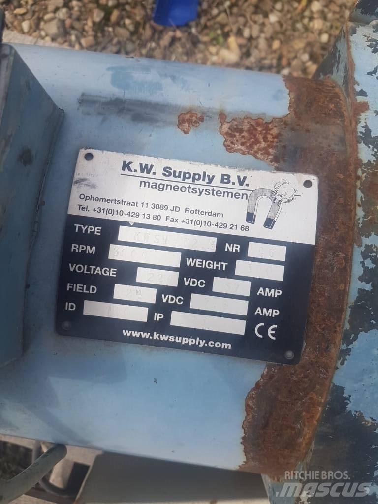  KWSH 12.5 Kiti naudoti statybos komponentai