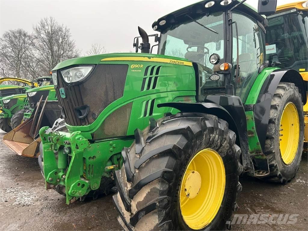 John Deere 6190R Traktoriai