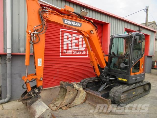 Doosan DX 63-3 Mini ekskavatoriai < 7 t