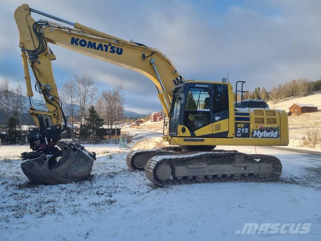 Komatsu HB 215 LC-2 Vikšriniai ekskavatoriai
