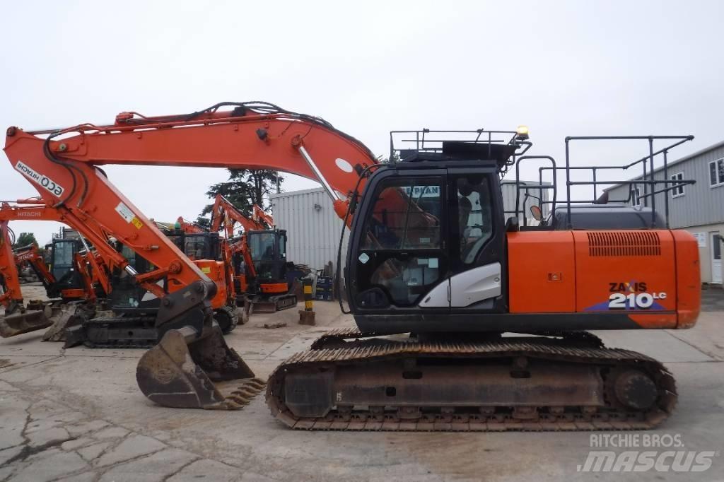 Hitachi ZX 210 LC-6 Vikšriniai ekskavatoriai