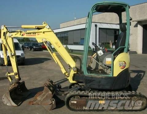 Yanmar Vio 20 Mini ekskavatoriai < 7 t