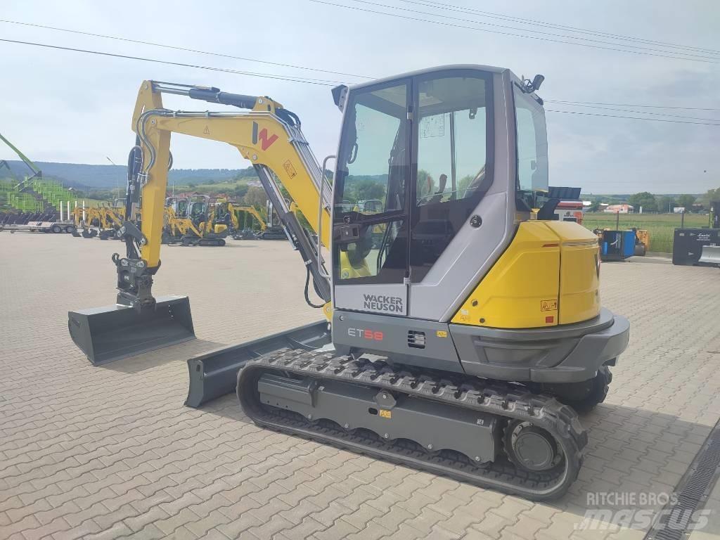 Wacker Neuson ET 58 Vikšriniai ekskavatoriai