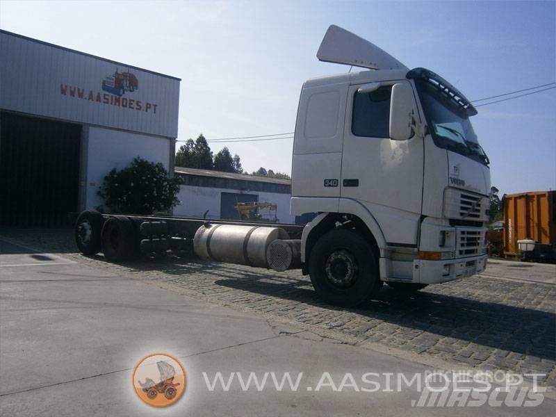 Volvo FH12 340 6X2 Važiuoklė su kabina