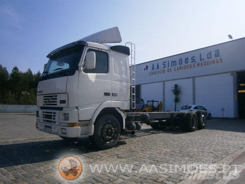 Volvo FH12 340 6X2 Važiuoklė su kabina
