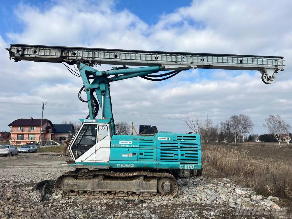Casagrande C600 Polių kalimo technika