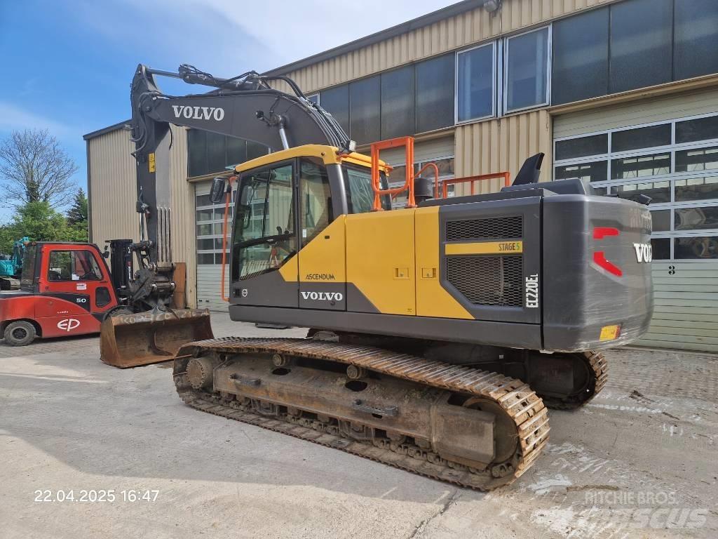 Volvo EC220EL Vikšriniai ekskavatoriai