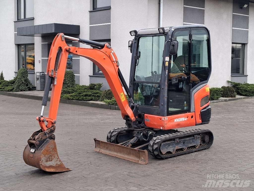 Kubota KX 019-4 Mini ekskavatoriai < 7 t
