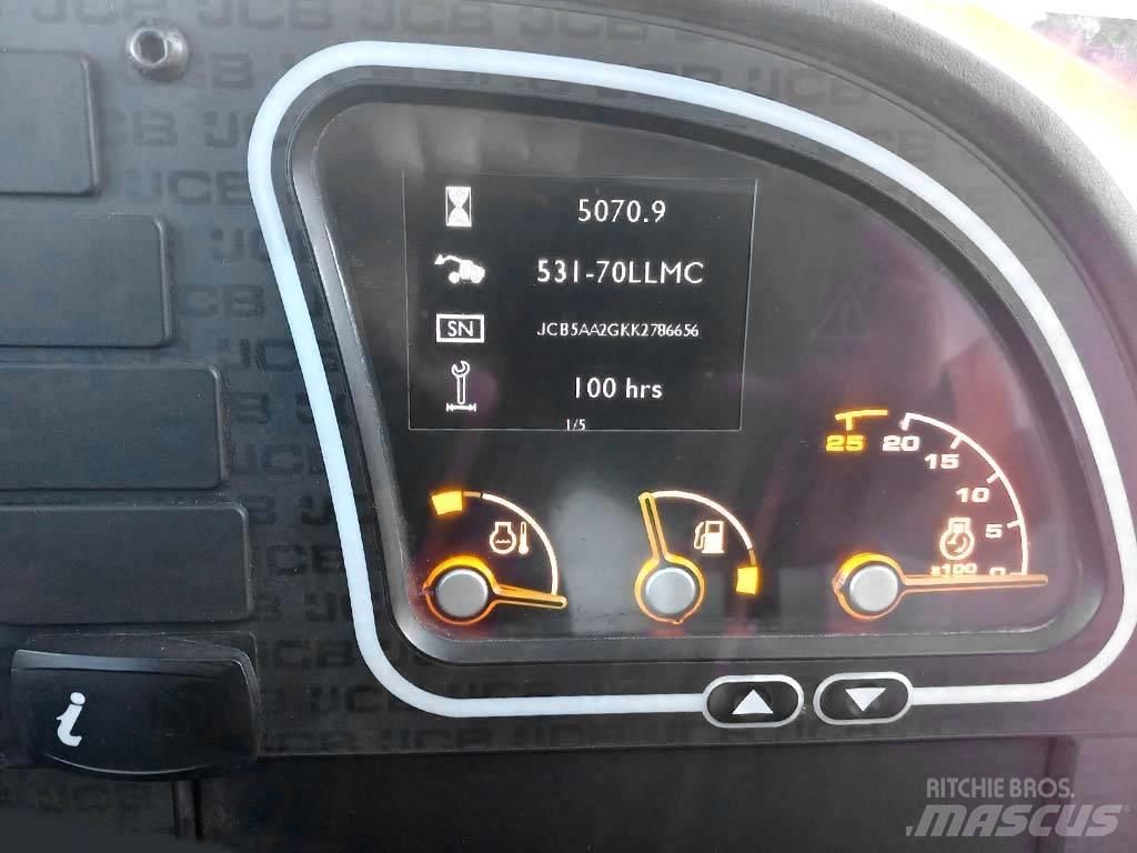JCB 531-70 Teleskopiniai krautuvai žemės ūkiui