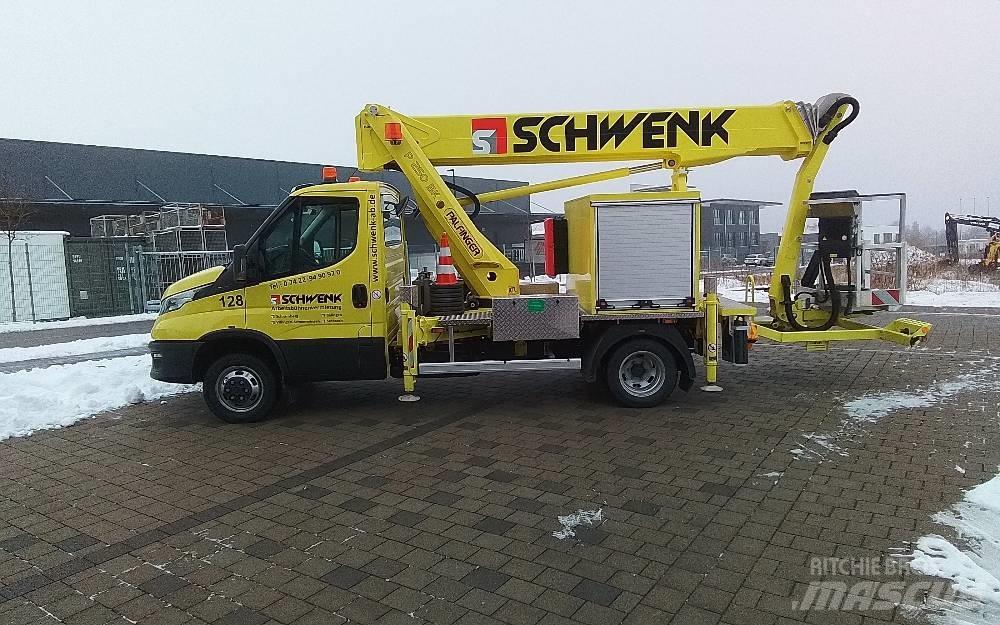 Palfinger P 250 BK Ant vilkikų montuojamos kėlimo platformos