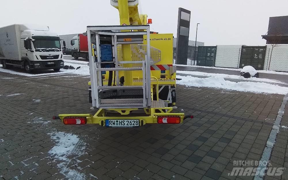 Palfinger P 250 BK Ant vilkikų montuojamos kėlimo platformos