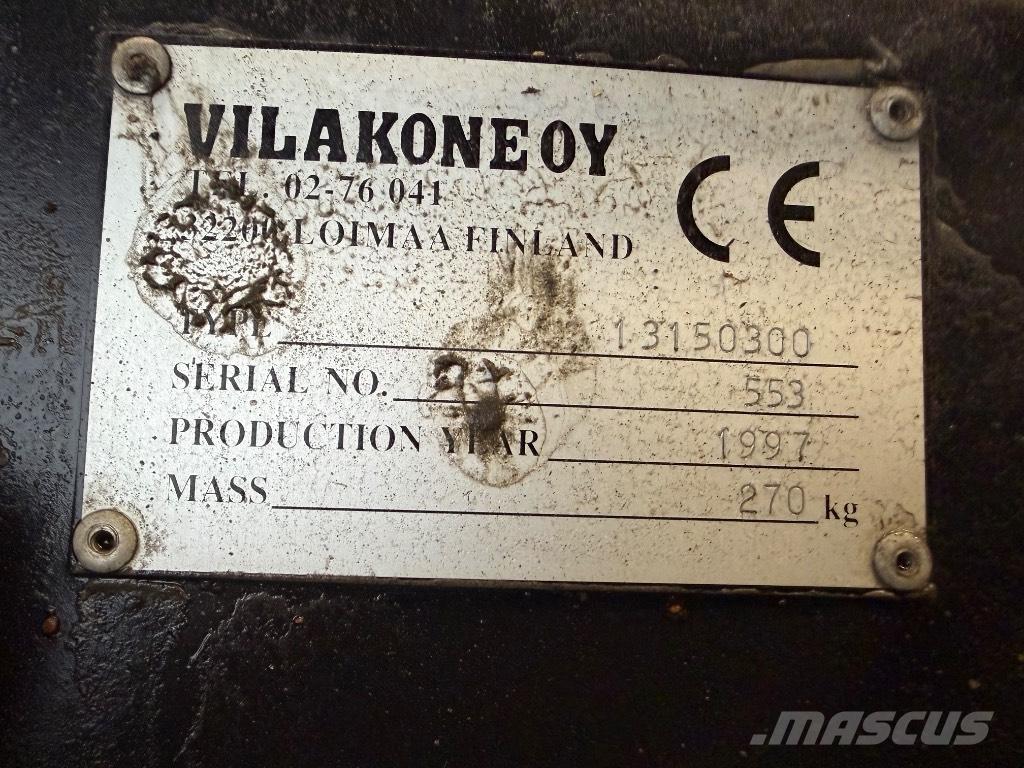 Vila Hiekoitin Kompaktinių traktorių priedai