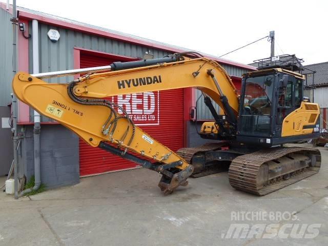 Hyundai HX160L Vikšriniai ekskavatoriai