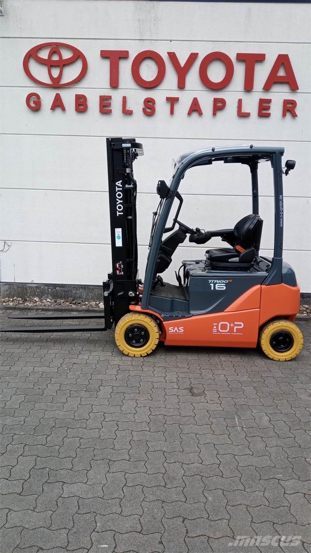 Toyota 8FBMK16T Elektriniai šakiniai krautuvai