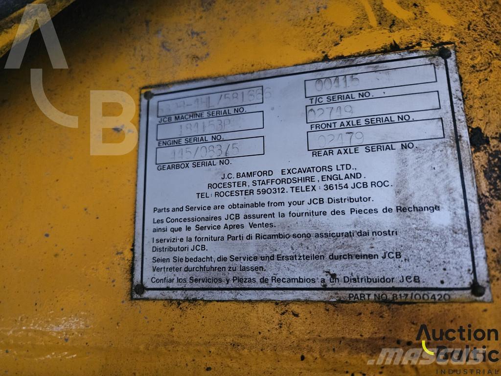 JCB 530 BHL Teleskopiniai krautuvai