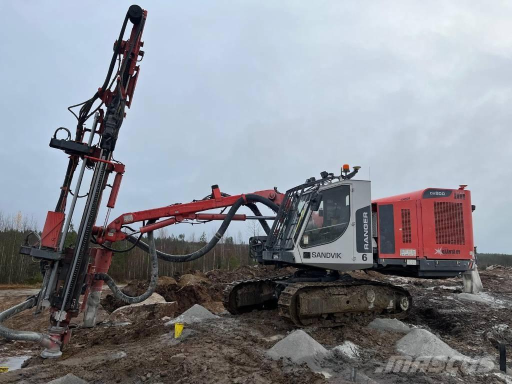 Sandvik DX800 Žemės paviršiaus gręžimo technika