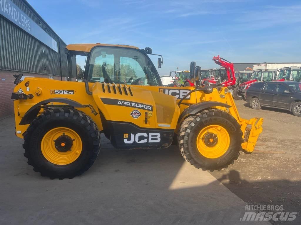 JCB 532 Teleskopiniai krautuvai žemės ūkiui