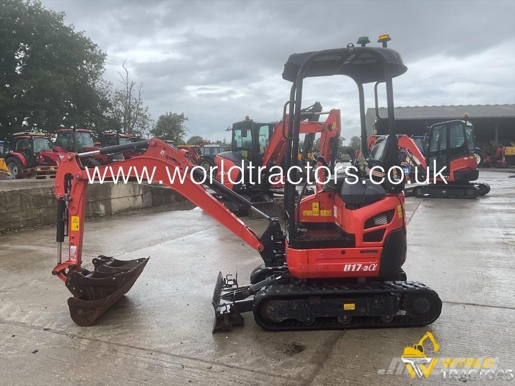 Kubota U 17-3 Mini ekskavatoriai < 7 t