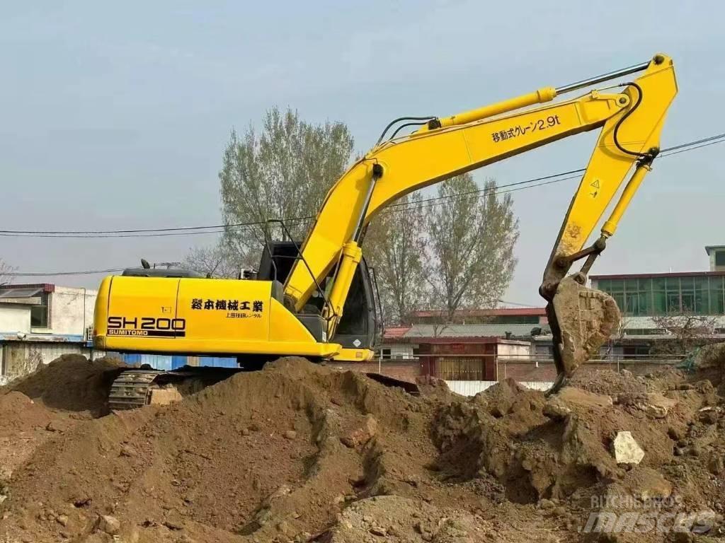 Sumitomo SH200 Vikšriniai ekskavatoriai