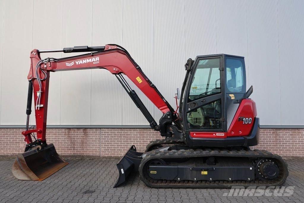 Yanmar SV100-2 Vidutinės galios ekskavatoriai 7-12 t