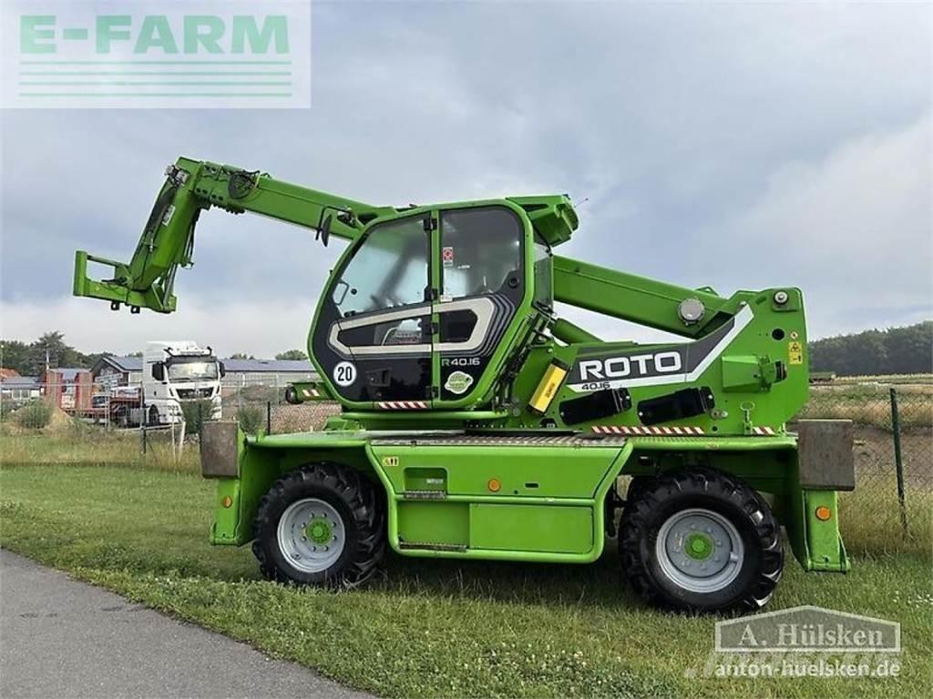 Merlo roto r40.16 Teleskopiniai krautuvai žemės ūkiui