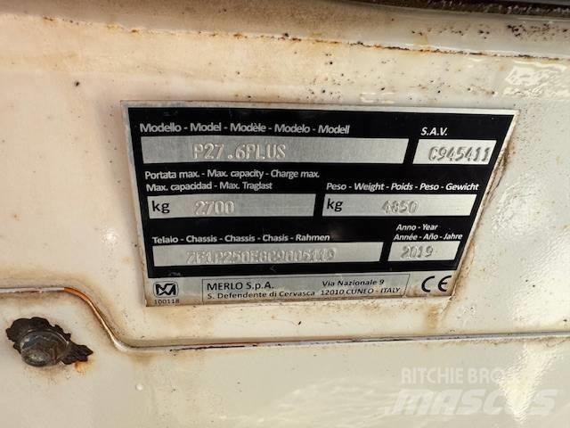 Merlo P27.6 Plus Teleskopiniai krautuvai