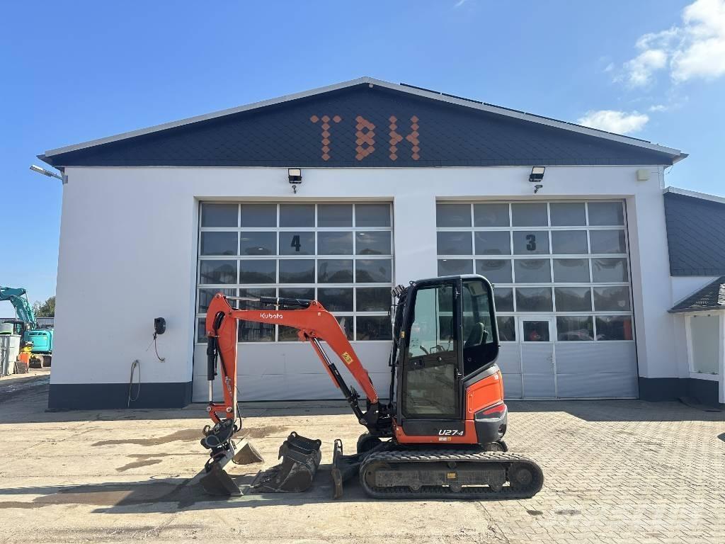 Kubota U 27-4 Mini ekskavatoriai < 7 t