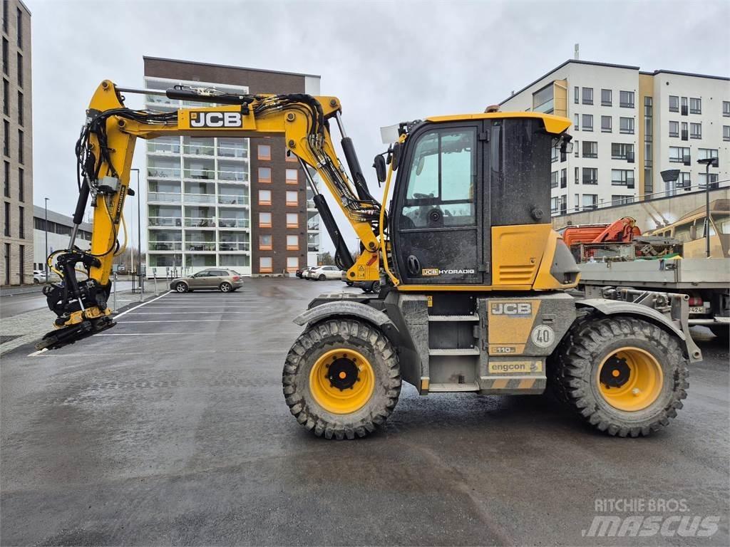 JCB Hydradig 110W Ratiniai ekskavatoriai