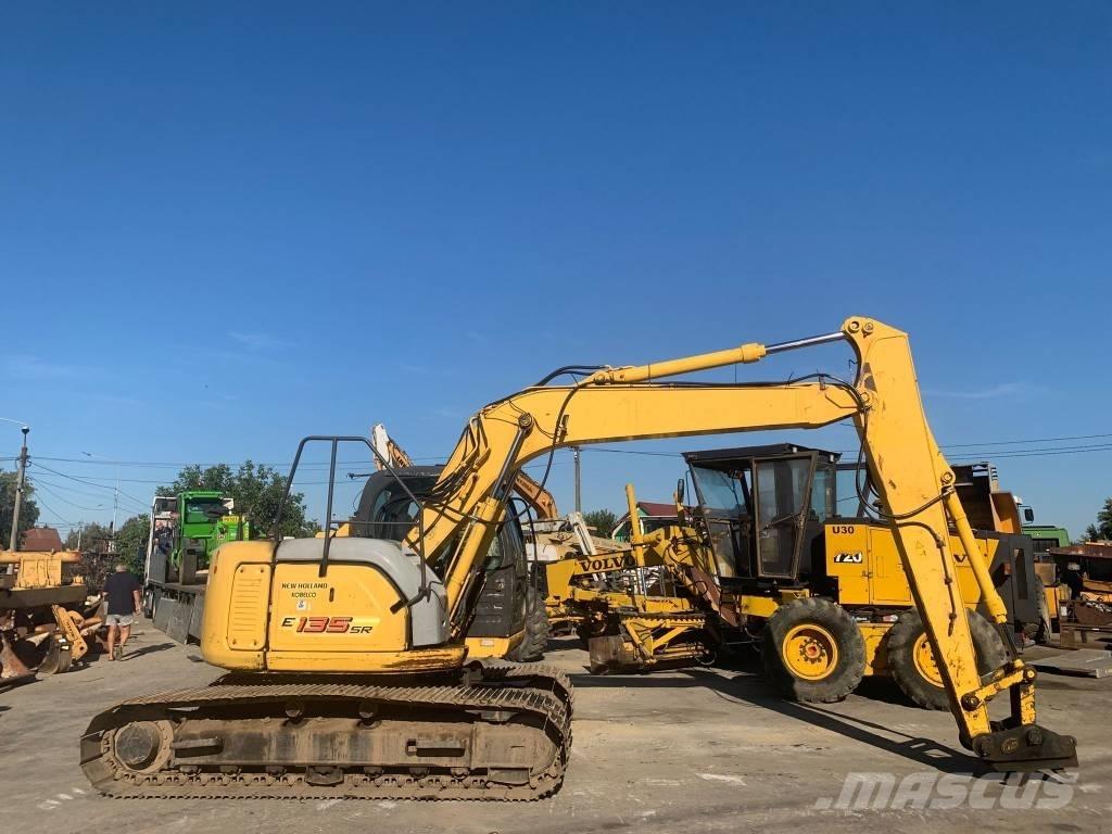 New Holland E 135 SR Vikšriniai ekskavatoriai