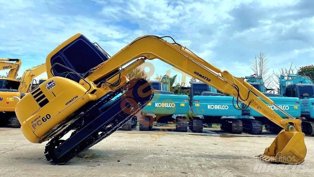 Komatsu PC 60 Mini ekskavatoriai < 7 t