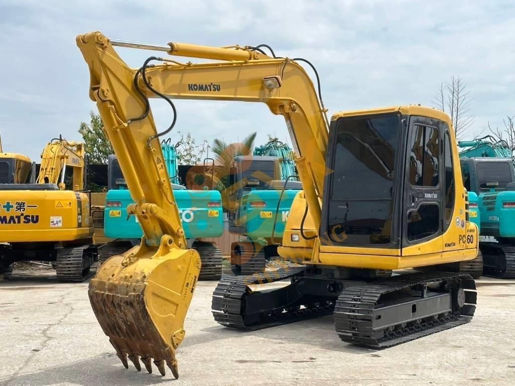 Komatsu PC 60 Mini ekskavatoriai < 7 t