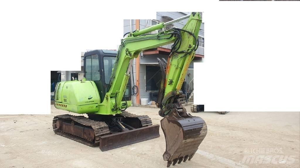 Hyundai ROBEX 555 Vidutinės galios ekskavatoriai 7-12 t