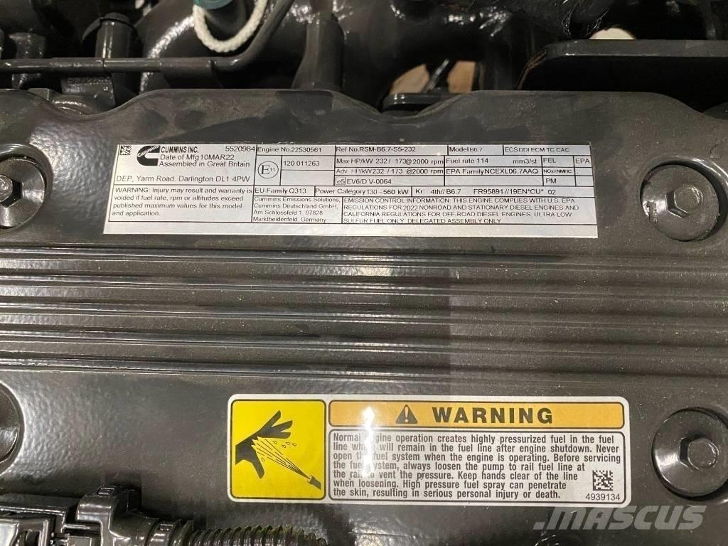 Cummins QSB 6.7 Žemės ūkis - Kita