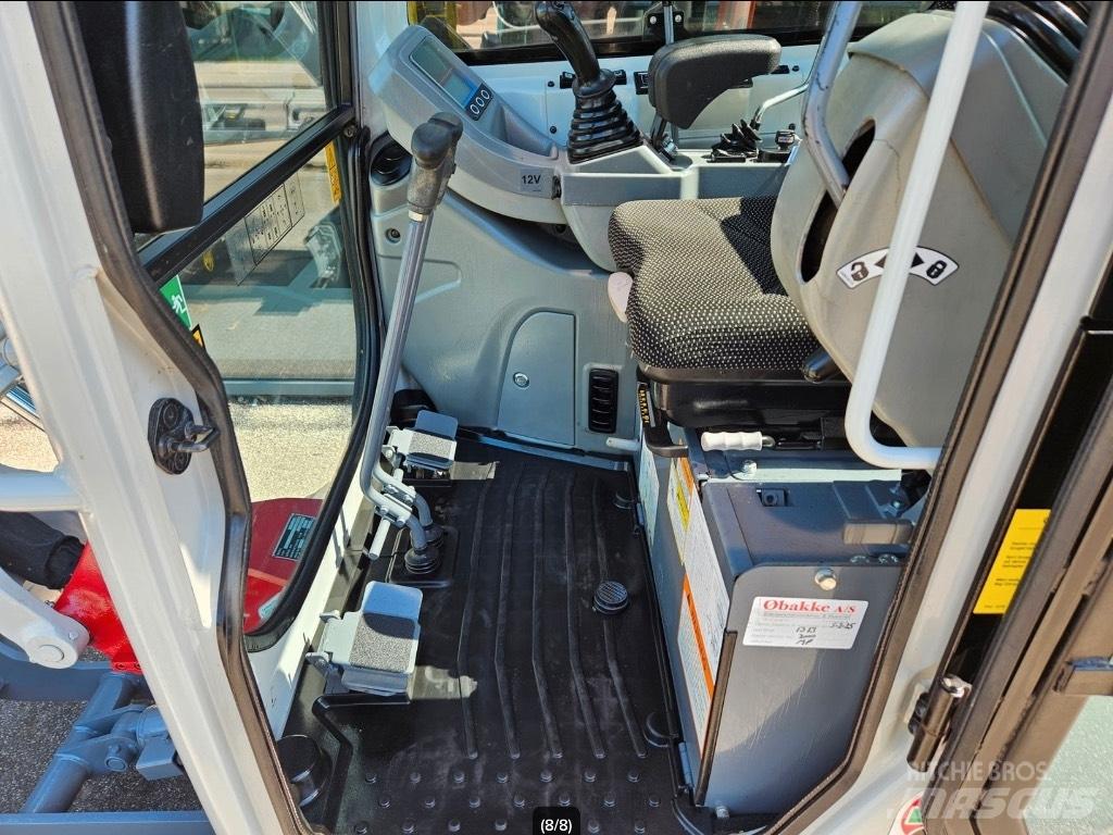 Takeuchi TB 216 Mini ekskavatoriai < 7 t