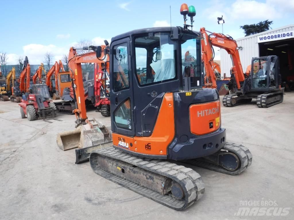 Hitachi ZX48U-6 Mini ekskavatoriai < 7 t