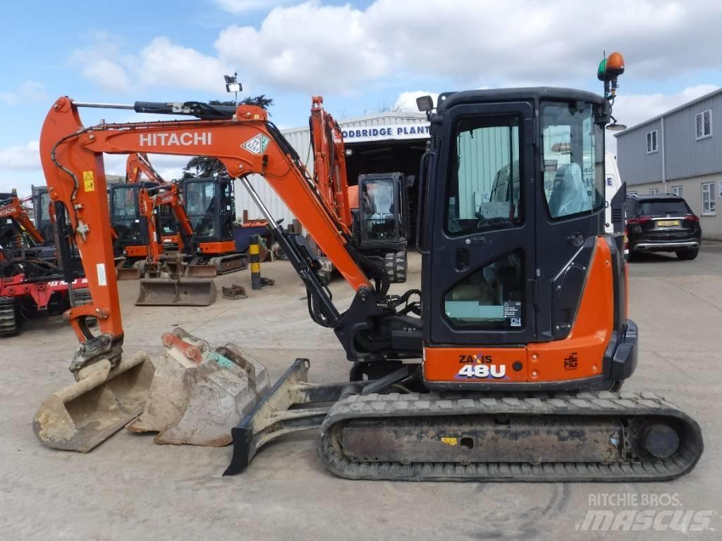 Hitachi ZX48U-6 Mini ekskavatoriai < 7 t