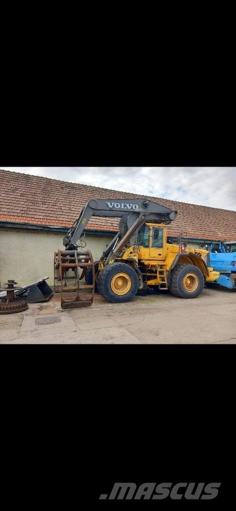 Volvo L 180 E Naudoti ratiniai krautuvai