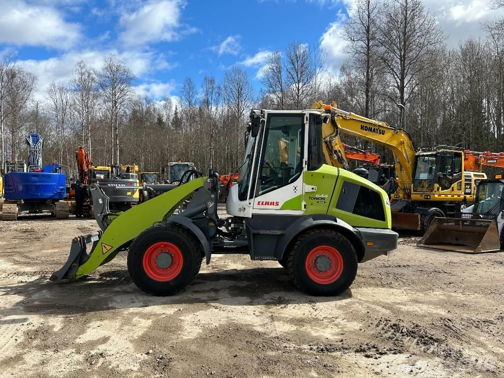 CLAAS Torion 644 Naudoti ratiniai krautuvai