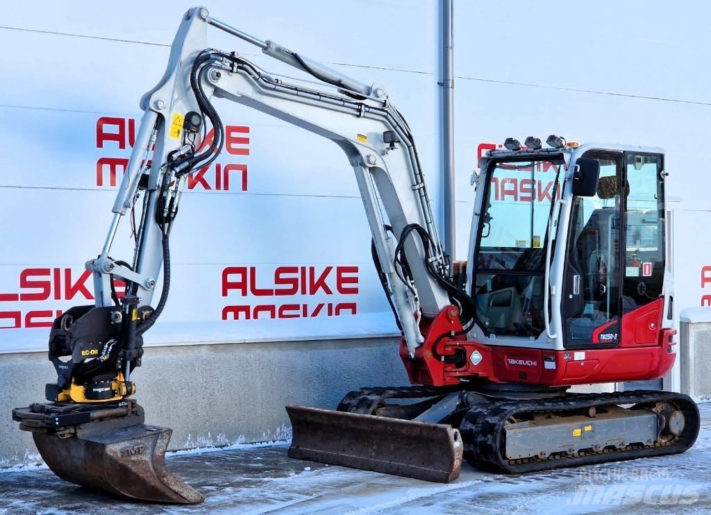 Takeuchi TB 250 Mini ekskavatoriai < 7 t