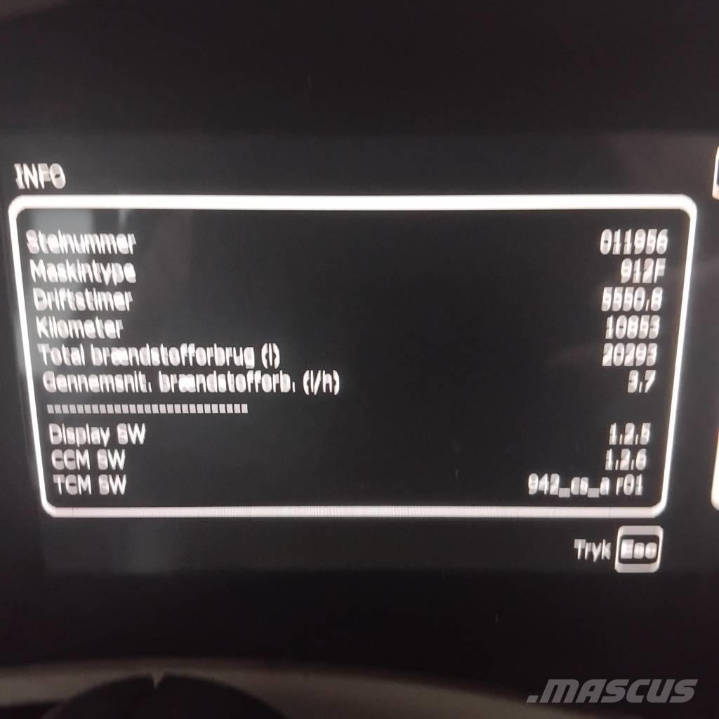 Hydrema 912FS Atliekų išvežimo technika