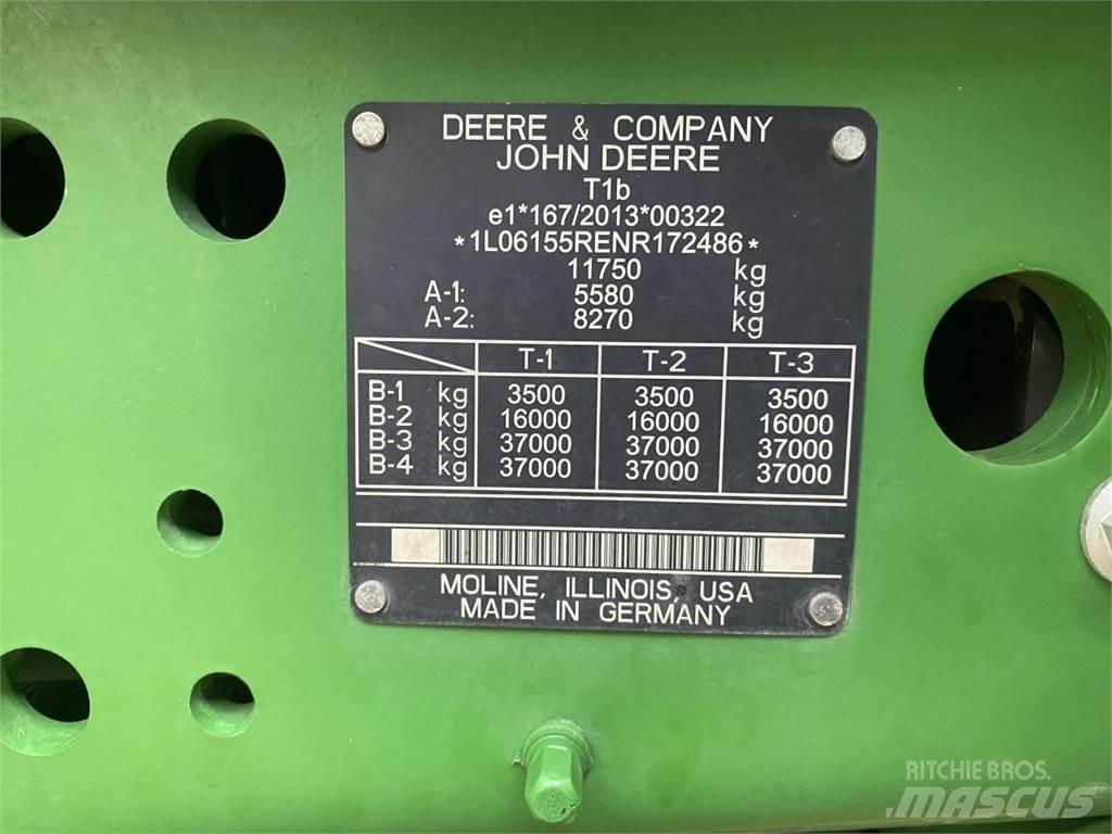 John Deere 6R 155 Traktoriai