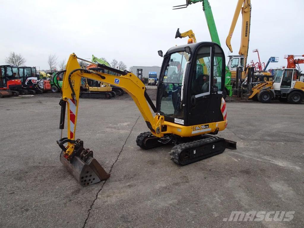 JCB 8018 Mini ekskavatoriai < 7 t