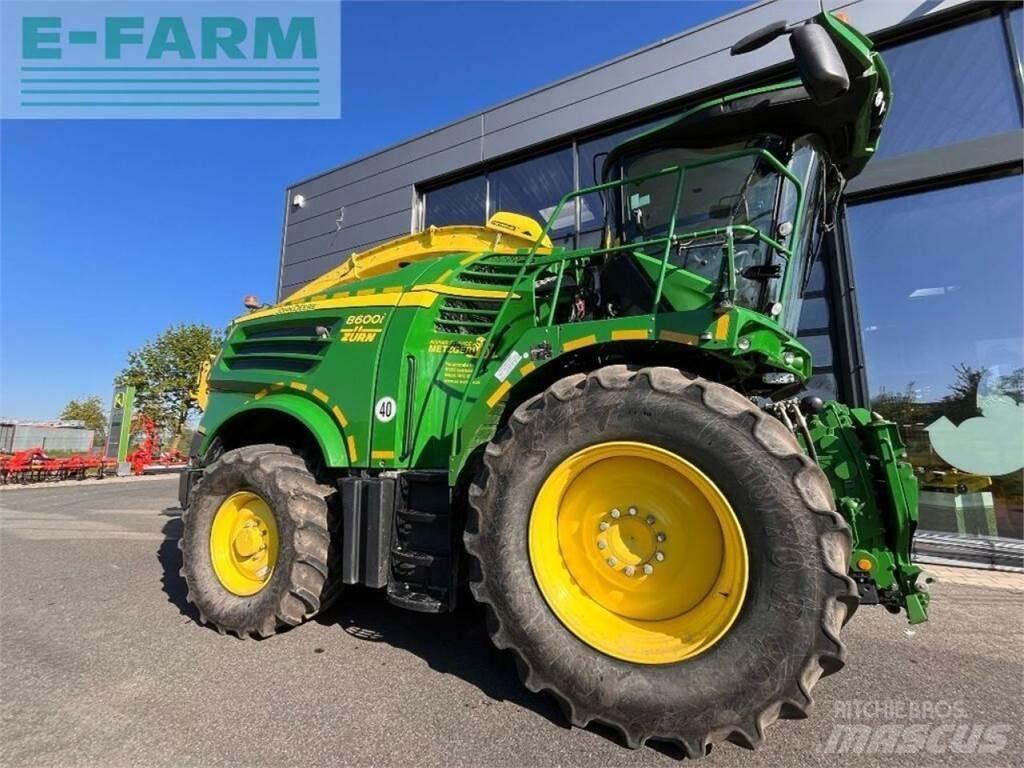 John Deere 8600 Pašarų ruošimo technika
