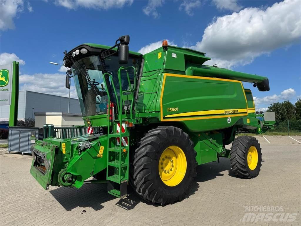 John Deere T560 HM Derliaus nuėmimo kombainai