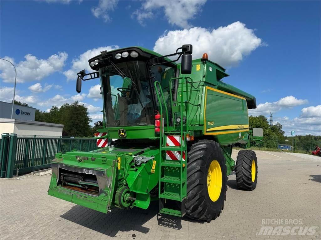John Deere T560 HM Derliaus nuėmimo kombainai