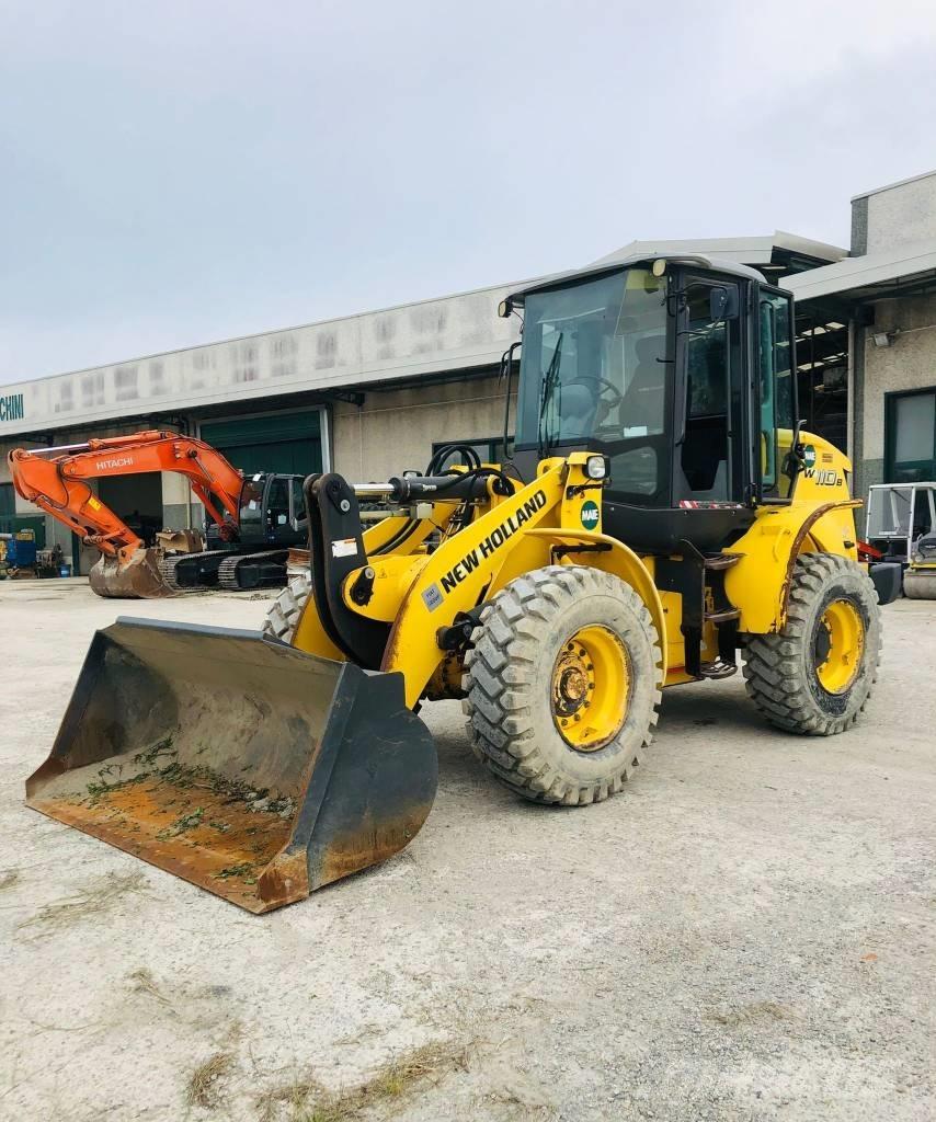 New Holland W 110 B Naudoti ratiniai krautuvai