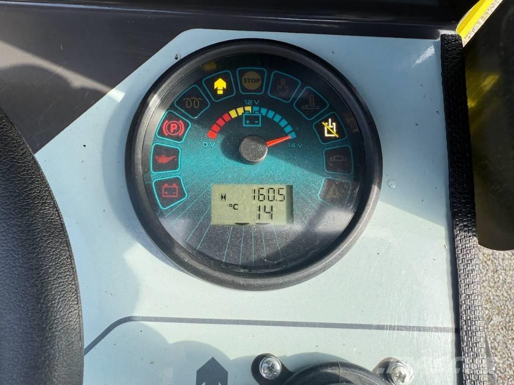 Ammann AFW 150-2 Maža asfalto klojimo technika