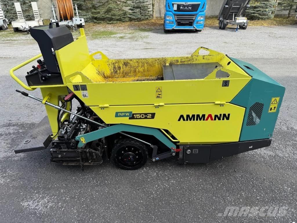 Ammann AFW 150-2 Maža asfalto klojimo technika
