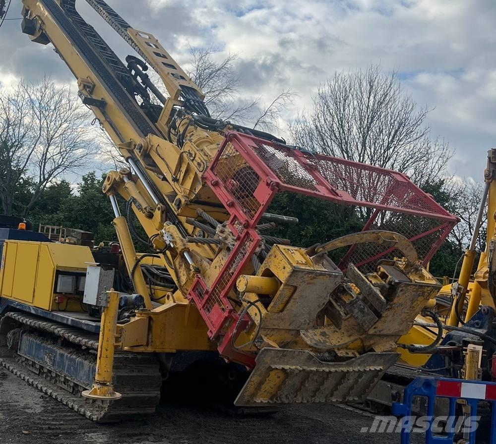 Hütte HBR 207 Polių kalimo technika